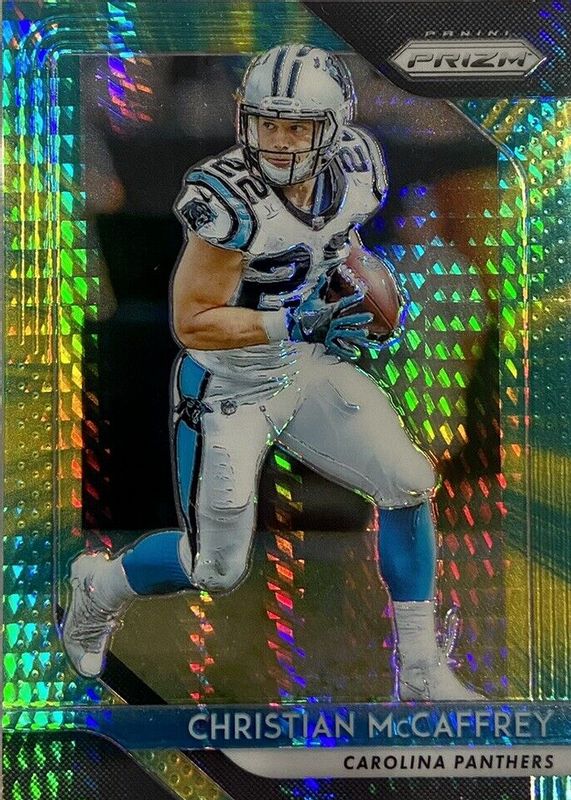 Christian McCaffrey 2018 Prizm #172 Hyper /275 BGS 9.5