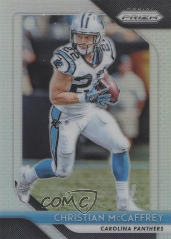 Christian McCaffrey 2018 Prizm #172 Silver SGC 9.5