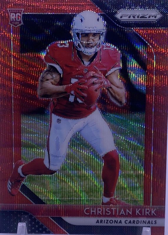 Christian Kirk 2018 Prizm #219 Red /(SSP) Rookie PSA 10