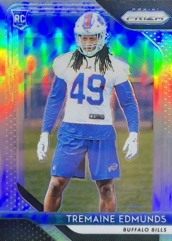 Tremaine Edmunds 2018 Prizm #247 Silver Rookie PSA 10