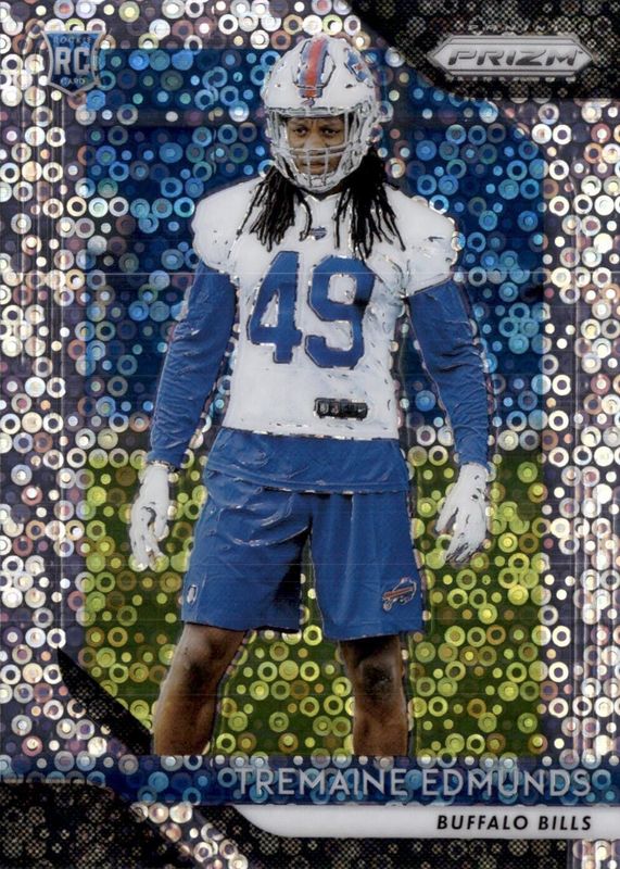 Tremaine Edmunds 2018 Prizm #247 Disco Rookie BGS 9