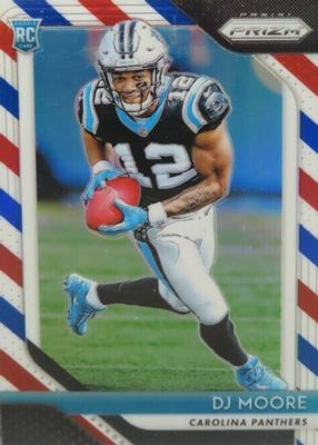 2018 Prizm #207 Red White Blue