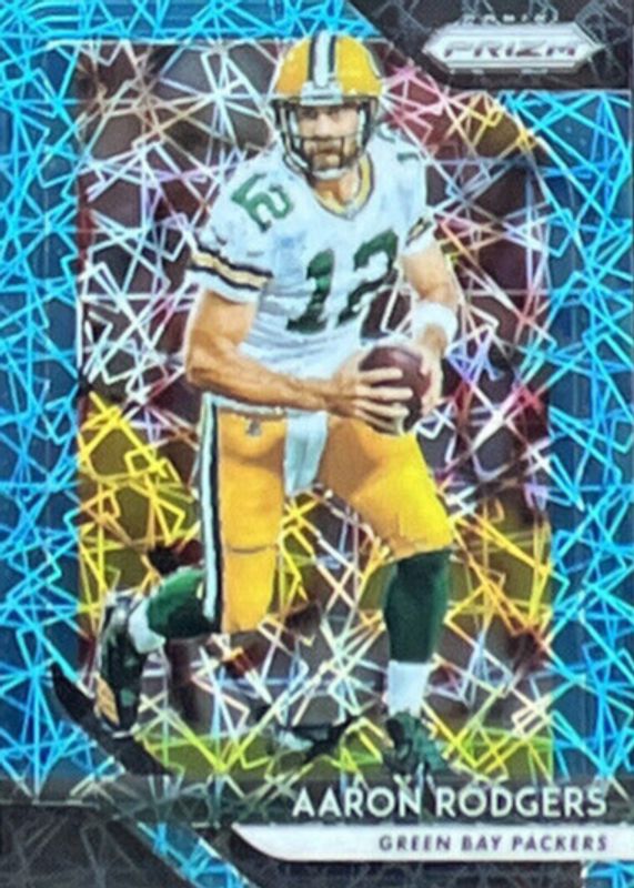 Aaron Rodgers 2018 Prizm #127 Lazer SGC 9.5