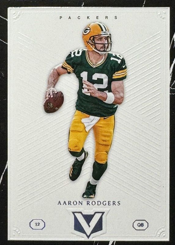 Aaron Rodgers 2018 Prizm #127 Black Finite /1 PSA 10