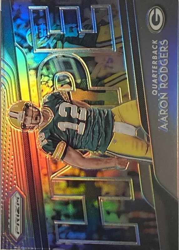 Aaron Rodgers 2018 Prizm #H6 Hype PSA 10