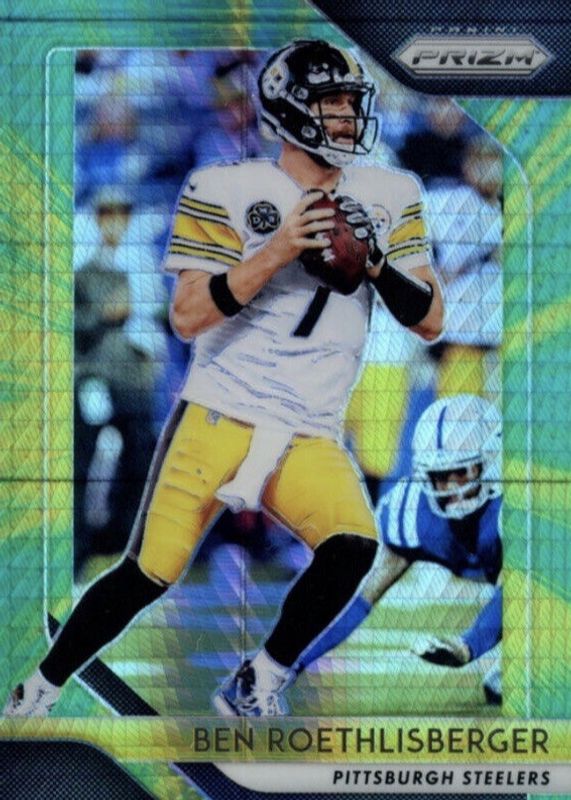 Ben Roethlisberger 2018 Prizm #31 Hyper /275 PSA 10