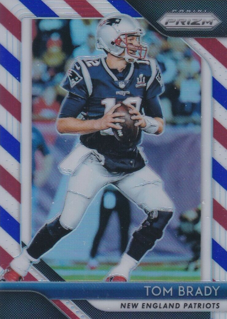 Tom Brady 2018 Prizm #69 Red White Blue Price Guide - Sports
