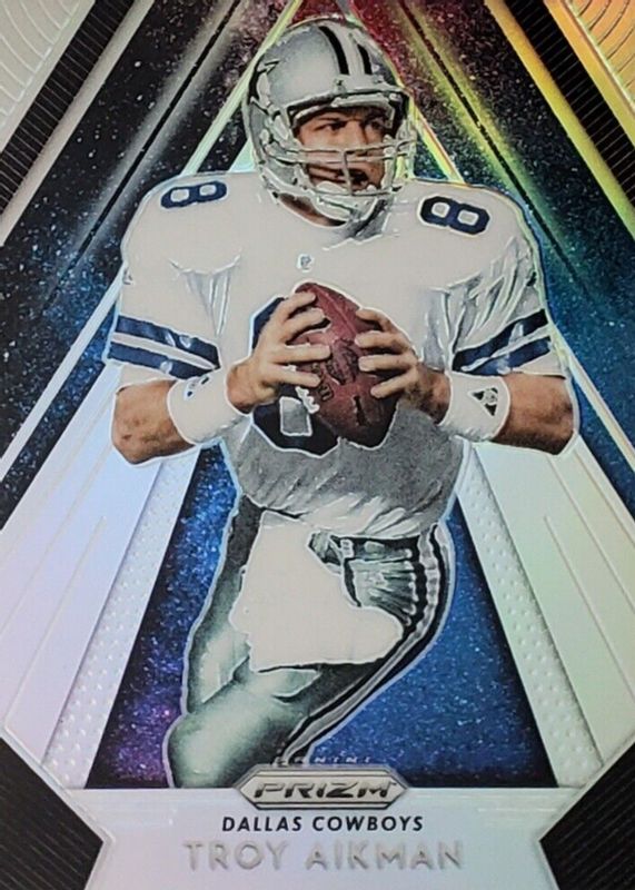 Troy Aikman 2018 Prizm #A-21 Apex RAW