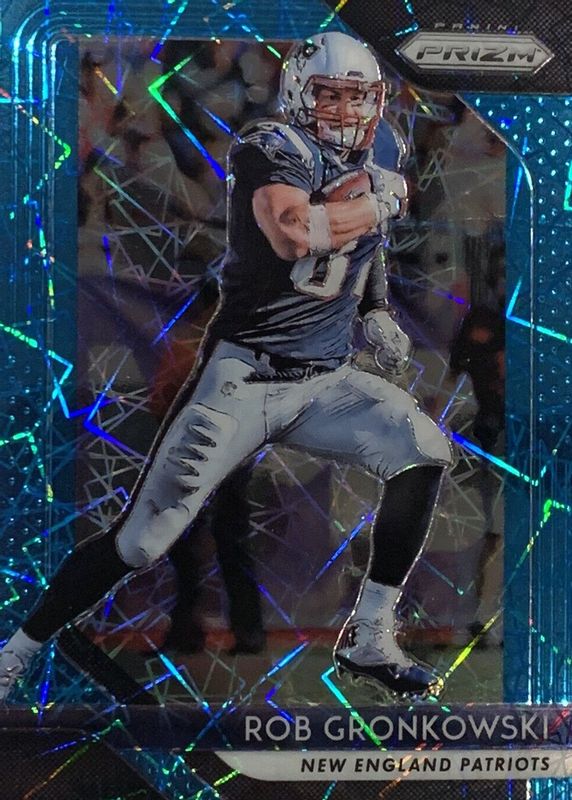 Rob Gronkowski 2018 Prizm #70 Lazer PSA 10