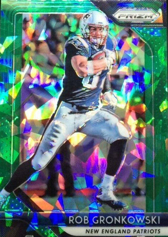 2018 Prizm #70 Green Crystals /75