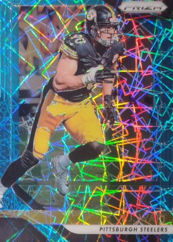 TJ Watt 2018 Prizm #34 Lazer RAW