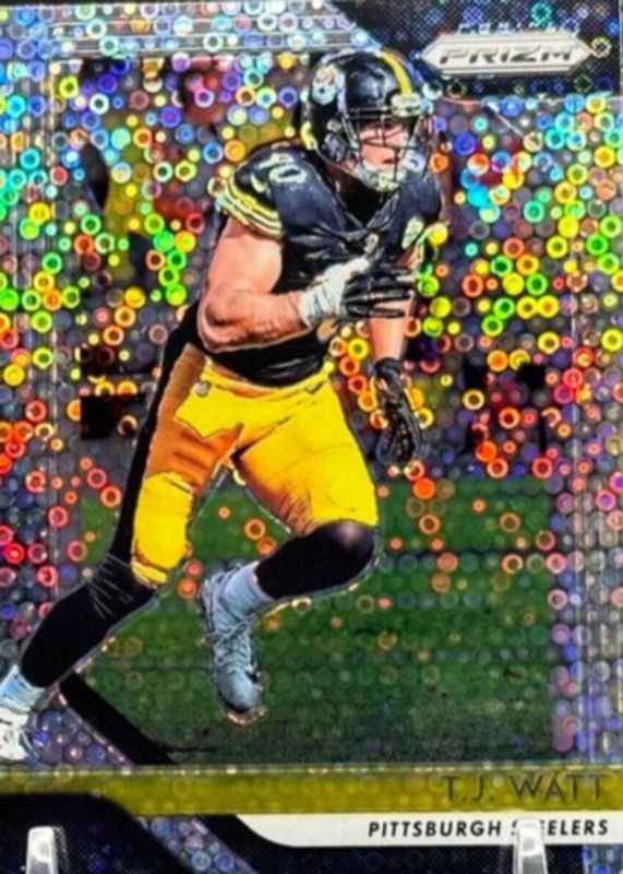 TJ Watt 2018 Prizm #34 Disco RAW