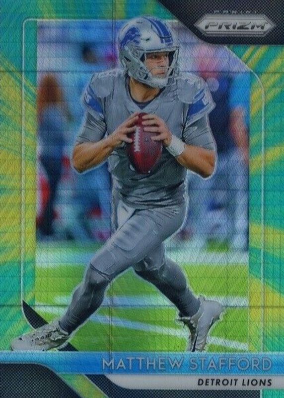 Matthew Stafford 2018 Prizm #133 Hyper /275 BGS 9.5