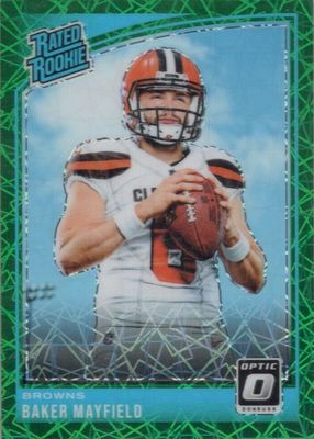 2018 Optic #153 Green Velocity