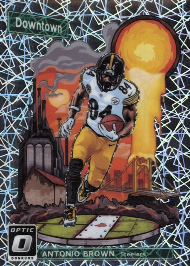 Antonio Brown 2018 Optic #DT-4 Downtown /(SSP) Price Guide