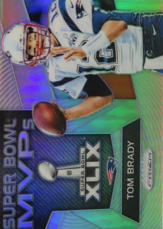 Tom Brady 2017 Prizm Super Bowl MVPs #17 RAW