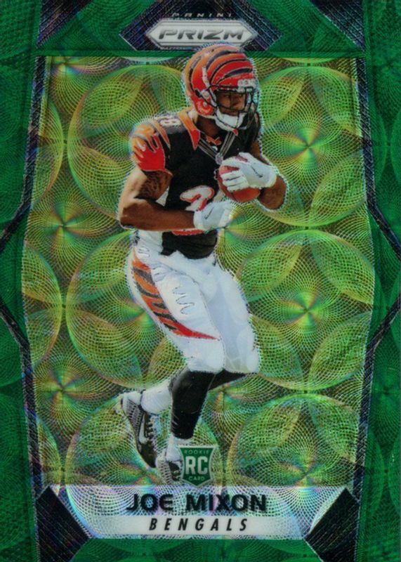 Joe Mixon 2017 Prizm #261 Green Scope /99 Rookie BGS 9