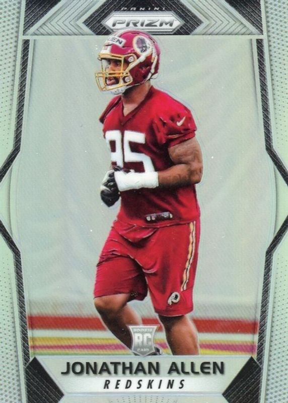 Jonathan Allen 2017 Prizm #224 Silver Rookie PSA 10