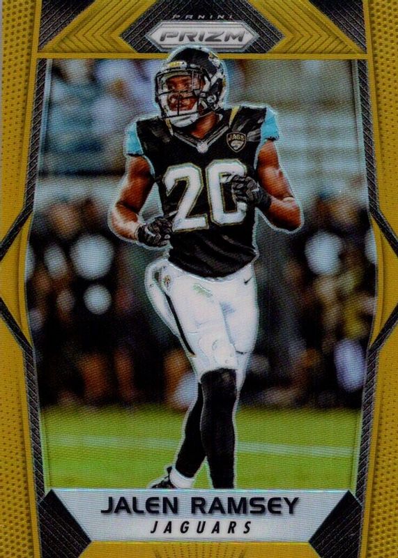 Jalen Ramsey 2017 Prizm #86 Gold /10 RAW