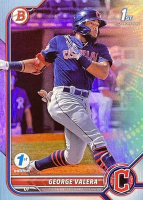 2022 Bowman 1st Edition #BPPF-22 Sky Blue Foil (1st)