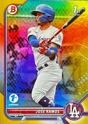 2022 Bowman 1st Edition #BPPF-129 Gold Foil /50 (1st)