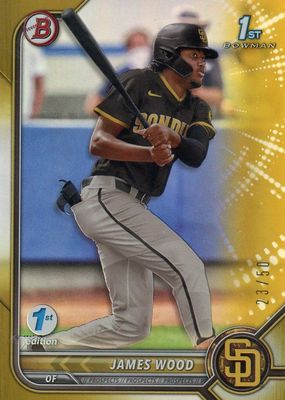 2022 Bowman 1st Edition #BPPF-108 Gold Foil /50 (1st)