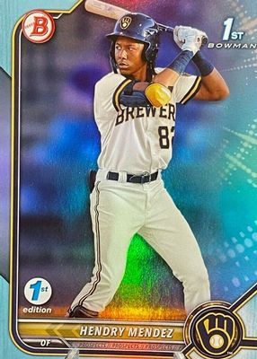 2022 Bowman 1st Edition #BPPF-88 Sky Blue Foil (1st)