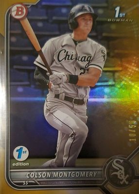 2022 Bowman 1st Edition #BPPF-71 Gold Foil /50 (1st)