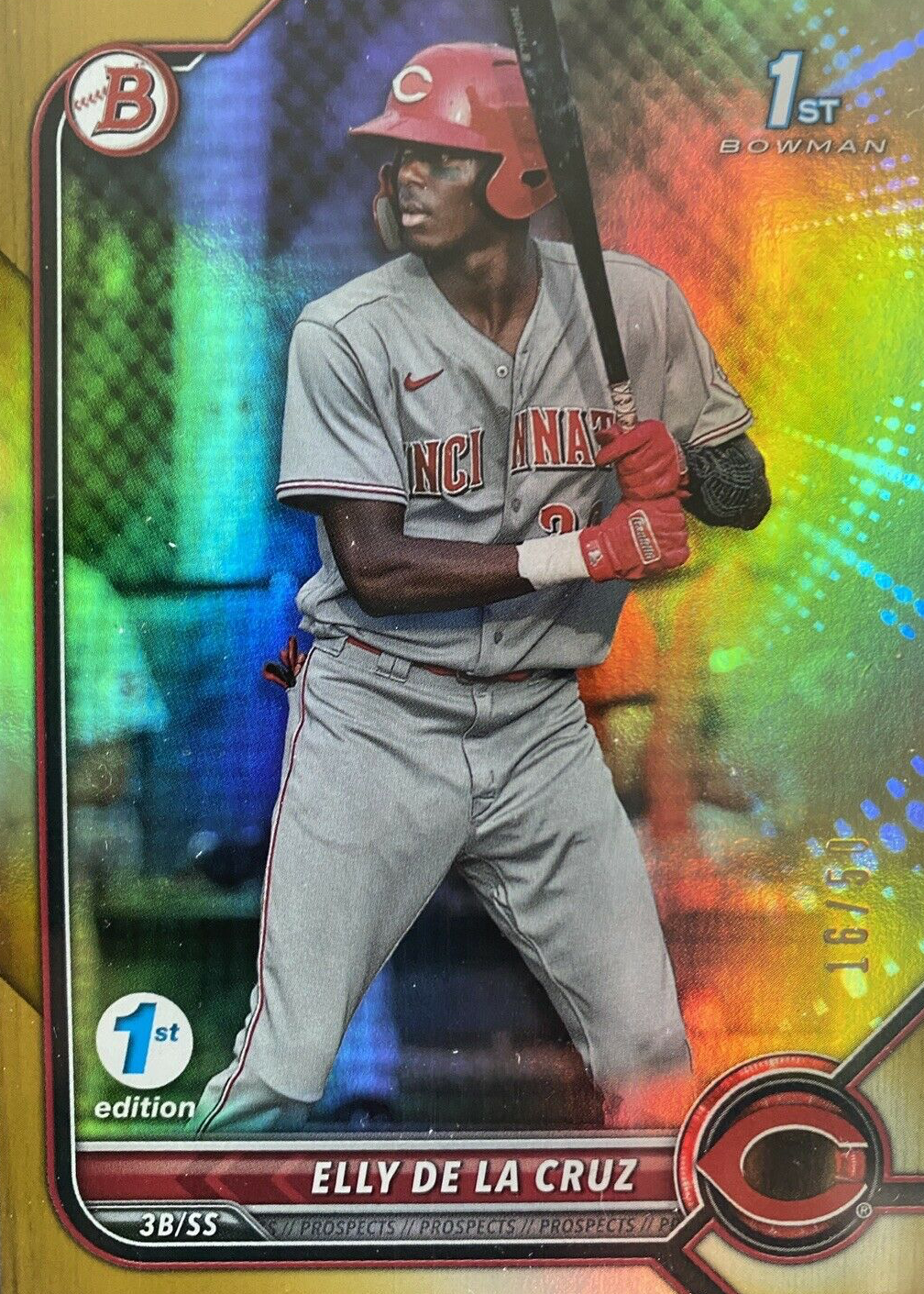 スポーツ選手 ELLY DE LA CRUZ_2022 Bowman's Best ELLY DE LA CRUZ_2022 Bowman's Best