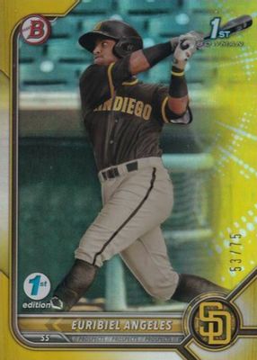 2022 Bowman 1st Edition #BPPF-32 Yellow Foil /75 (1st)