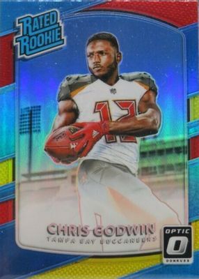 2017 Optic #155 Red & Yellow