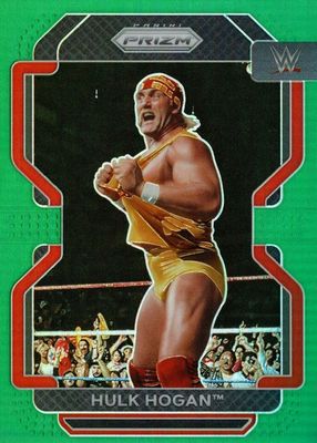 2022 Prizm WWE #195 Green