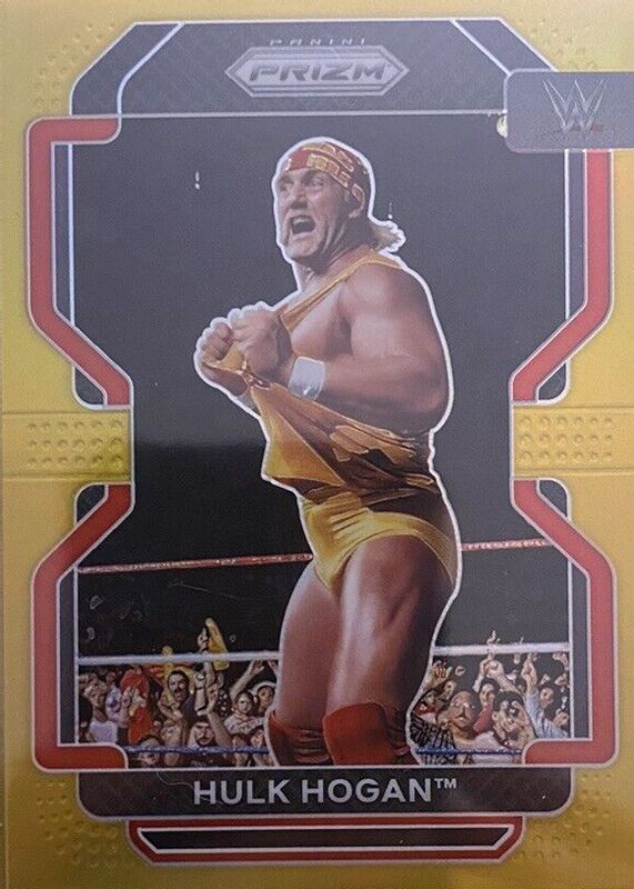 Hulk Hogan 2022 Prizm WWE #195 Gold /10 BGS 9.5