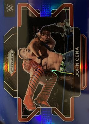 2022 Prizm WWE #45 Blue /199