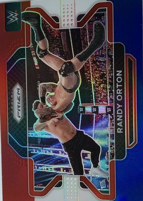 2022 Prizm WWE #78 Red White Blue