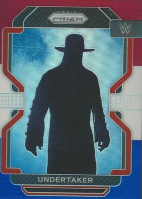 2022 Prizm WWE #193 Red White Blue