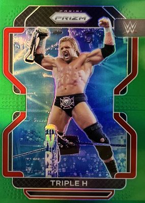 2022 Prizm WWE #194 Green