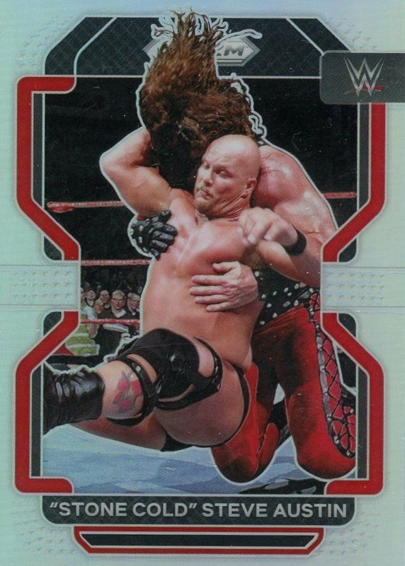 Stone Cold Steve Austin 2022 Prizm WWE #192 Silver SGC 10