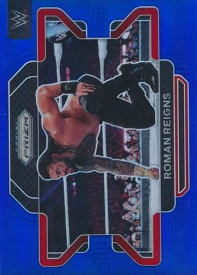 2022 Prizm WWE #40 Blue /199