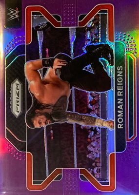 2022 Prizm WWE #40 Purple /149