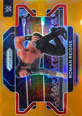2022 Prizm WWE #40 Orange /99