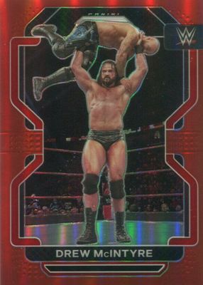 2022 Prizm WWE #155 Red /299