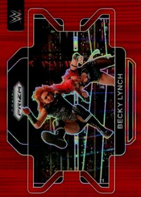 2022 Prizm WWE #97 Red /299