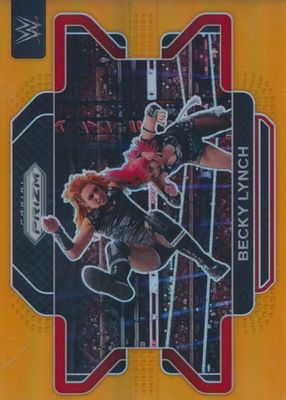 2022 Prizm WWE #97 Orange /99