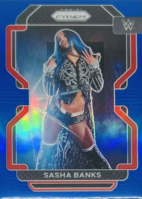 2022 Prizm WWE #102 Blue /199