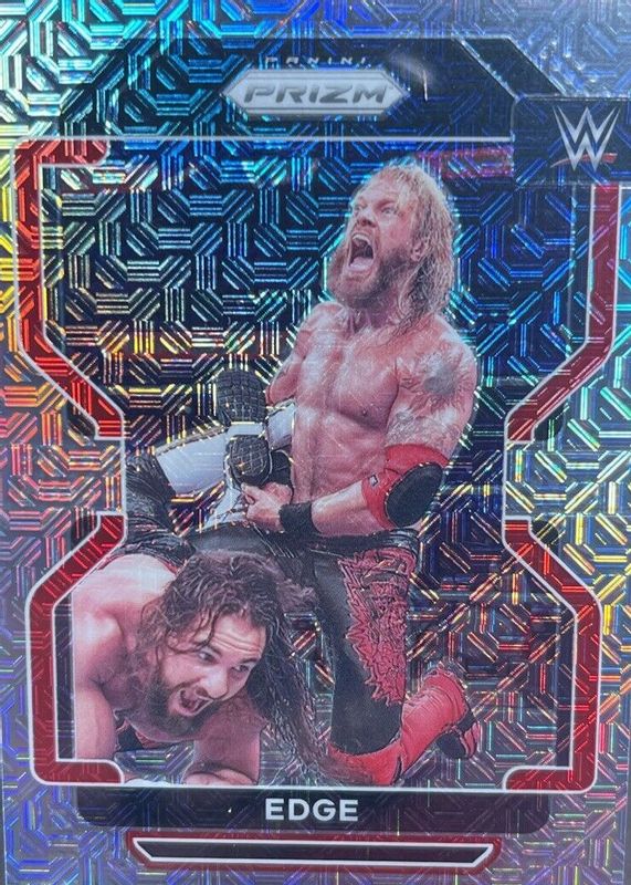 Edge 2022 Prizm WWE #164 Mojo /25 PSA 9