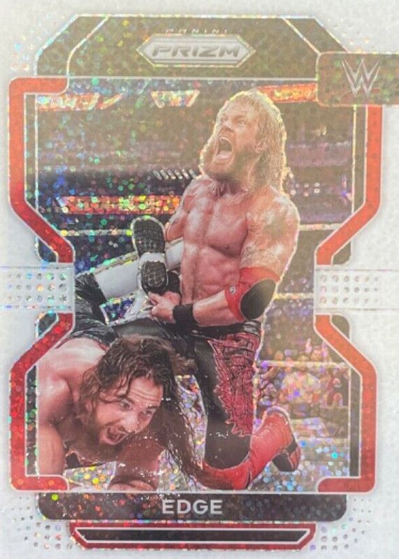 Edge 2022 Prizm WWE #164 White Sparkle /(SSP) PSA 10