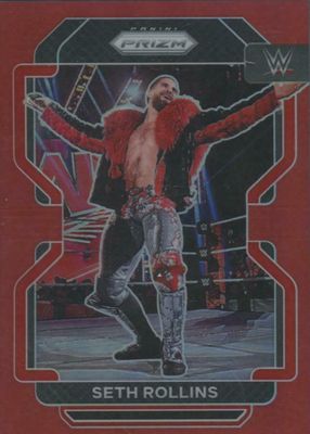 2022 Prizm WWE #111 Red /299