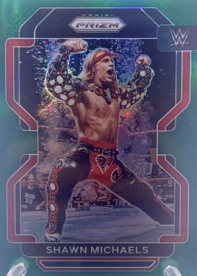 2022 Prizm WWE #199 Green