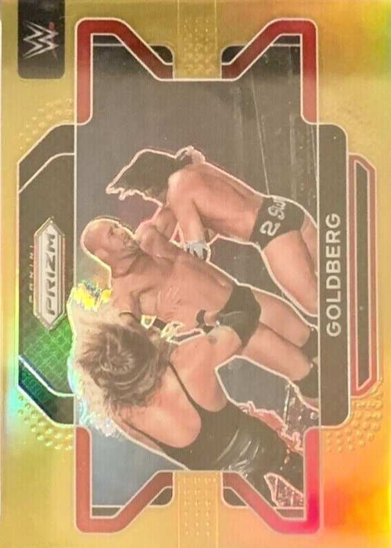 【高価値】 Goldberg 2022 Sports - Guide Price /10 Gold #33 WWE Prizm アート・デザイン・音楽
